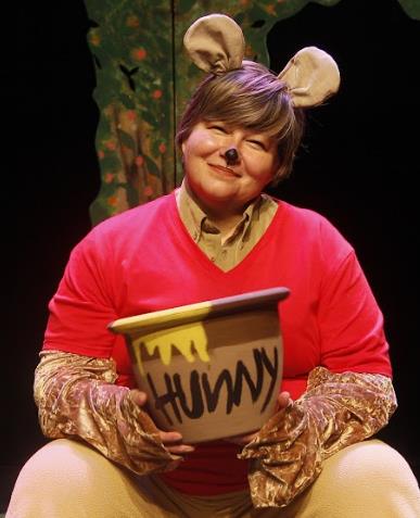 Pooh Bear in Kids Play