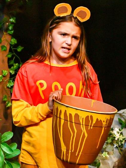 Young Performer as Winnie-the-Pooh