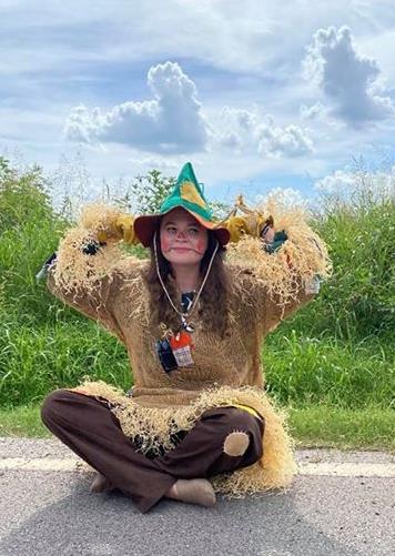 Scarecrow in Wizard of Oz