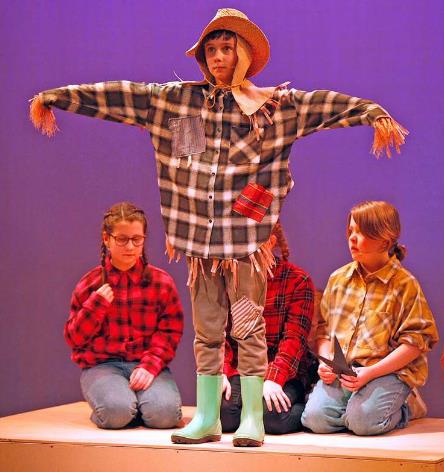Scarecrow in Wizard of Oz