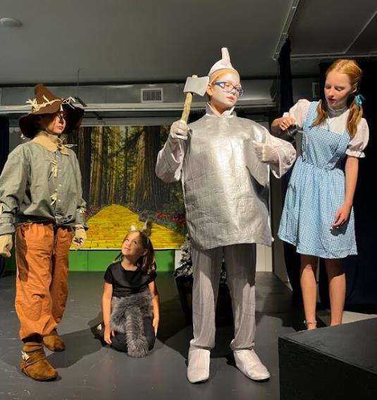 Drama Kids Perform Wizard of Oz playscript
