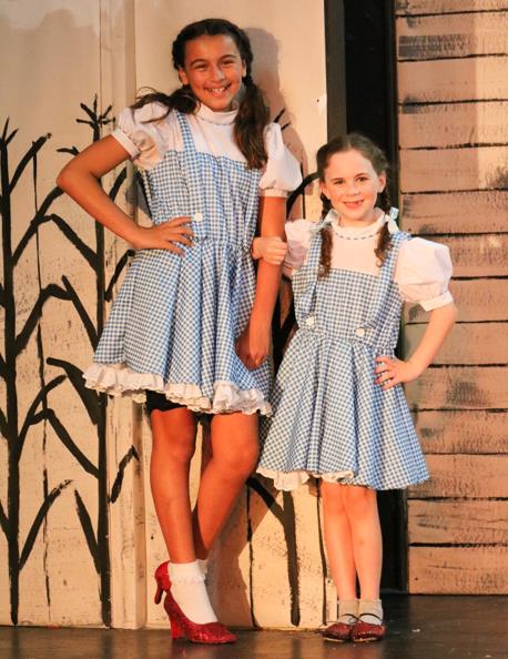 Kids perform ArtReach's Wizard of Oz