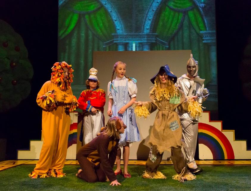 Cast of Just Imagine's production of the Wizard of Oz