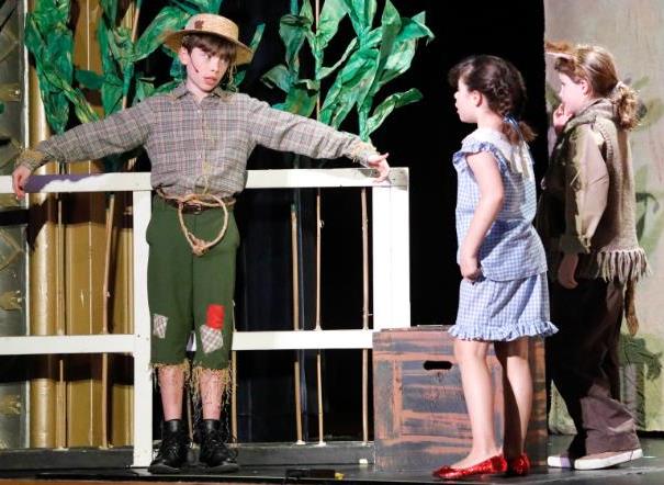 Kids perform in ArtReach's Wizard of Oz