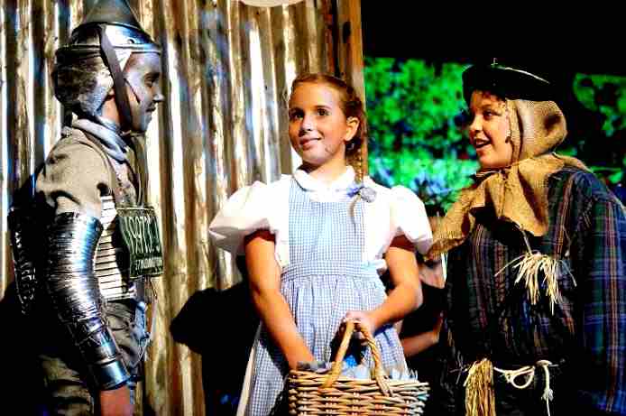 Dorothy and her friends in Oz! The Wizard of Oz!