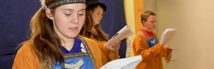 Native American Play - Young Cherokee